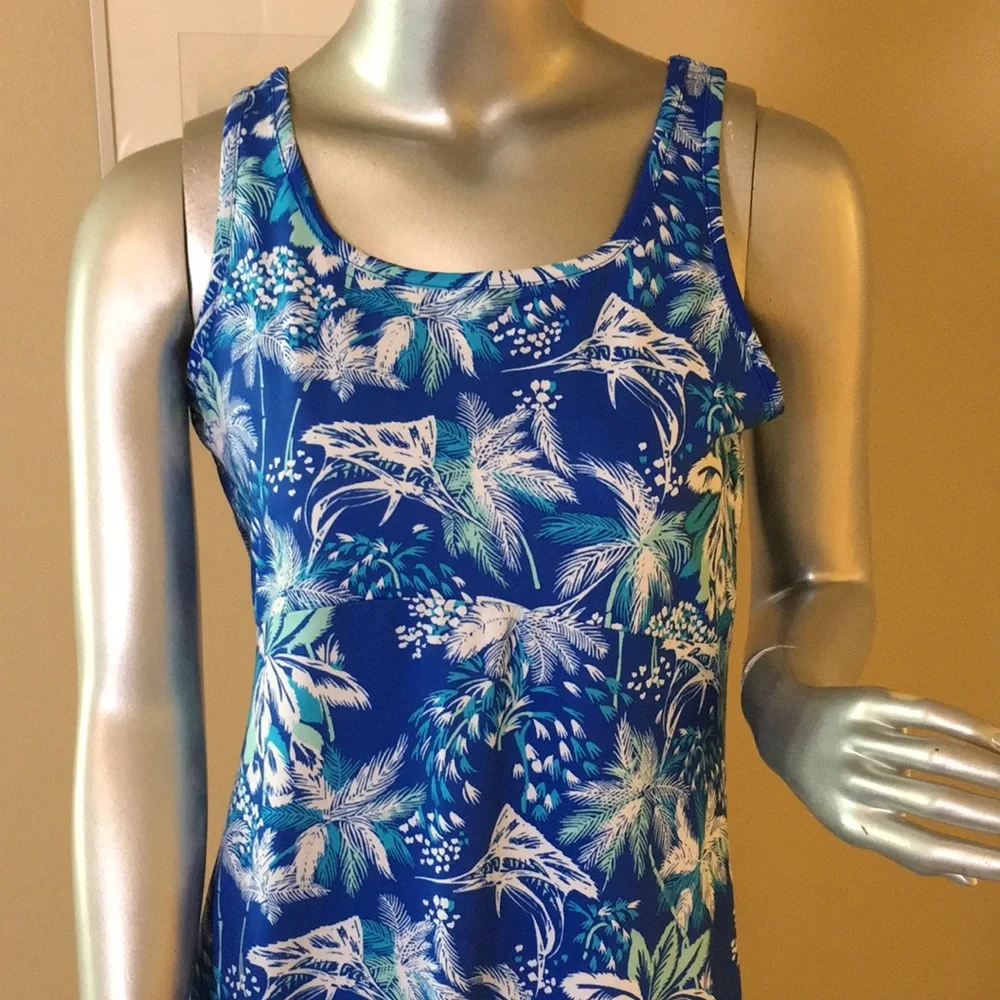 COLUMBIA | Women's PFG Freezer Dress Swordfish Palm Print - Picture 3 of 12